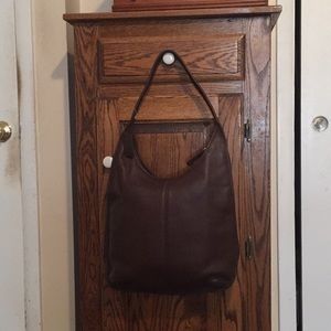 Vintage Coach Large Brown Ergo Shoulder Bag. New.